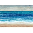thumbnail image 2 of OToole, Tim 24x17 White Modern Wood Framed Museum Art Print Titled - Crashing Blue II, 2 of 4