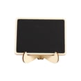 thumbnail image 4 of Peahefy Mini Chalkboard, Mini Blackboard,10PCS Memo Board Wooden Mini Blackboard Chalkboard Message Note Board With Stand Holder Clip Note Board, 4 of 7