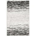 thumbnail image 1 of Trans-Ocean Imports LAU80731948 7 ft. 10 in. x 9 ft. 10 in. Liora Manne Luna Strata Indoor Rug Wilton Woven Rectangular Rug - Black & Grey, 1 of 1