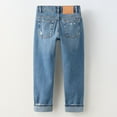 thumbnail image 3 of BULLPIANO Boy's Slim Fit Skinny Jeans Zipper Denim Jeans Pants, 3 of 5