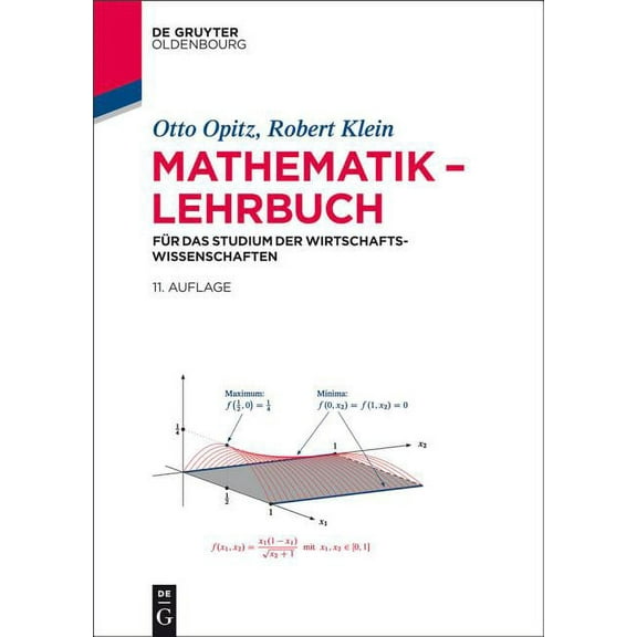 de Gruyter Studium: Mathematik - Lehrbuch: Für Das Studium Der Wirtschaftswissenschaften (Paperback)