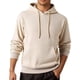 thumbnail image 3 of MHFRRA Suéter de Otoño E Invierno para Hombre, Sudadera con Capucha de Tendencia, Chaqueta Deportiva, Jersey Holgado de Talla Grande Beige, 3 of 8