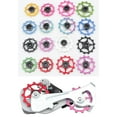 thumbnail image 6 of CAIJIEXI Bike Rear Derailleur Pulley Roller Mountain Road Bike 11-13T Ceramic Bearing Pulley Metal Bearings Bicycle Rear Guide Wheel 11T black, 6 of 7