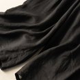 thumbnail image 6 of Delayuji Womens Casual Pants 2025 Casual Spring and Autumn Button Drape Japanese Wide Leg Lazy Cotton and Linen Elastic Loose Trousers for Xxl Black, 6 of 6