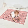 thumbnail image 2 of Pink Cow Heart Pattern Blanket,Comfortable Soft Flannel Throw Blanket,All Season,Warm Lightweight Blankets for Sofa Bed Couch Living Room Chair,30"x40", 2 of 4