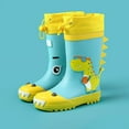 thumbnail image 2 of Landzoo Children's Rain Shoes Boys And Girls Water Shoes Baby Rain Boots Water Boots In Large And Small Children Toddlers Children With Elastic Cord Lightweight Cute Children's Rain Boots, 2 of 4