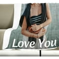 thumbnail image 5 of Personalized Gifts for Mom Dad, Custom Throw Blankets with Photos, Customized Gifts for Women Men Family Friend Girlfriend on Birthday Christmas Mothers Fathers Day Valentines Day, 5 of 6