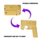 thumbnail image 3 of Pistola De Juguete De Deformación DQrwqpou Oro, 3 of 4