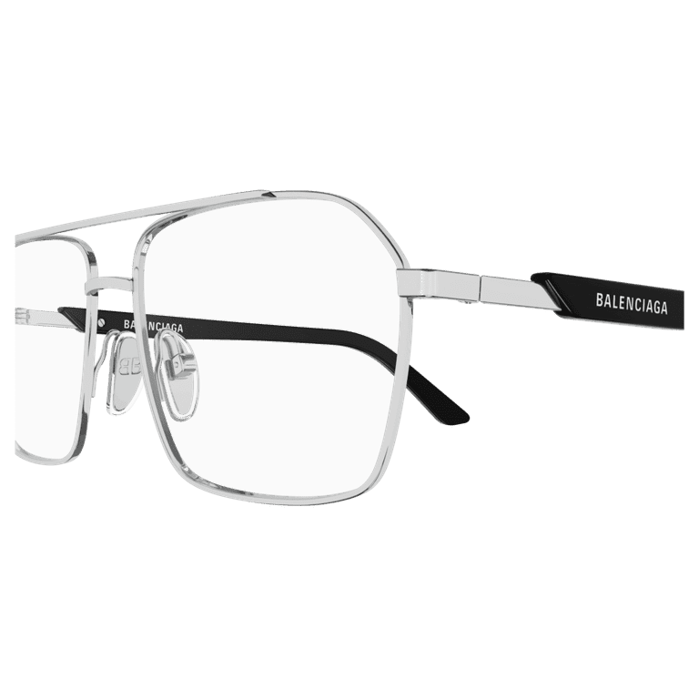 メガネ BALENCIAGA Balenciaga - BB0313O - 001 BLACK BLACK TRANSPARE Balenciaga Glasses DYNASTY BB0313O 001