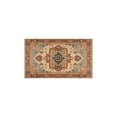 thumbnail image 2 of 2 Piece Bohemian Farmhouse Orange Vintage Rug Kitchen Rug Set, Decor Kitchen Rugs, Absorbent Non-Slip Washable Floor Mats, Home Indoor Runner Rugs 17"x47"+17"x30", 2 of 7