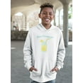 thumbnail image 2 of Buon Ferragosto Fresh Lemonade Hoodie Juniors -Image by Shutterstock,  x-Large, 2 of 4