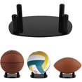 thumbnail image 1 of FFIY Acrylic Ball Stand Holder Sport Ball Display Stand Rack Holder for Football, Basketball, Soccer, Volleyball, Sphere Display, 1 of 6