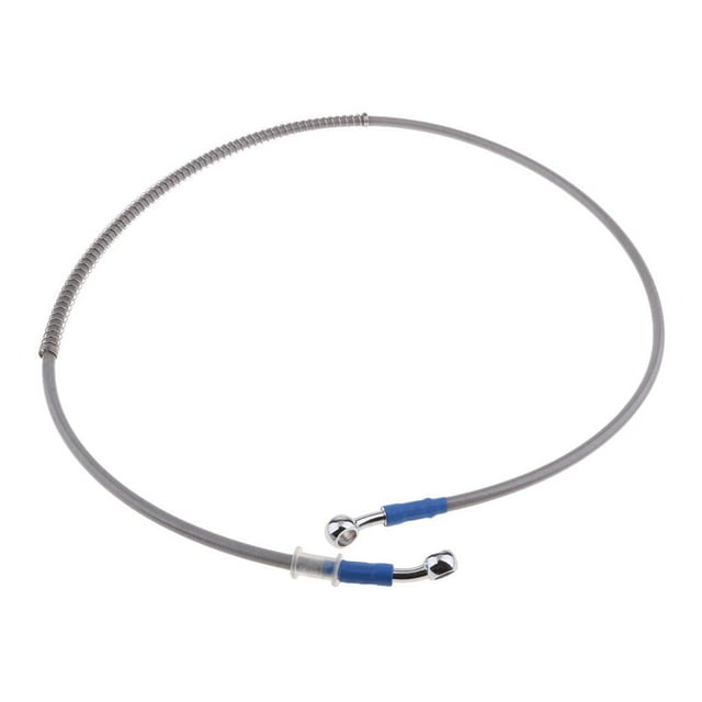 39cm-200cm Motor Brake Oil Hose Line Banjo Fitting Stainless Steel Braided 110cm