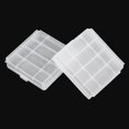 thumbnail image 4 of 2 cajas de almacenamiento de pilas AA transparentes PALO, contenedores de alta calidad, 4 of 7