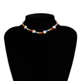 thumbnail image 4 of Collier Collier Perles Marguerites Colorées Bohème Collier Collier Collier Tournesol Court, 4 of 5