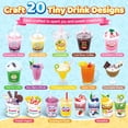 thumbnail image 4 of Kit de marcadores de bebidas en miniatura ColoPlay con 20 bebidas para niños de 8 a 12 años, 4 of 9
