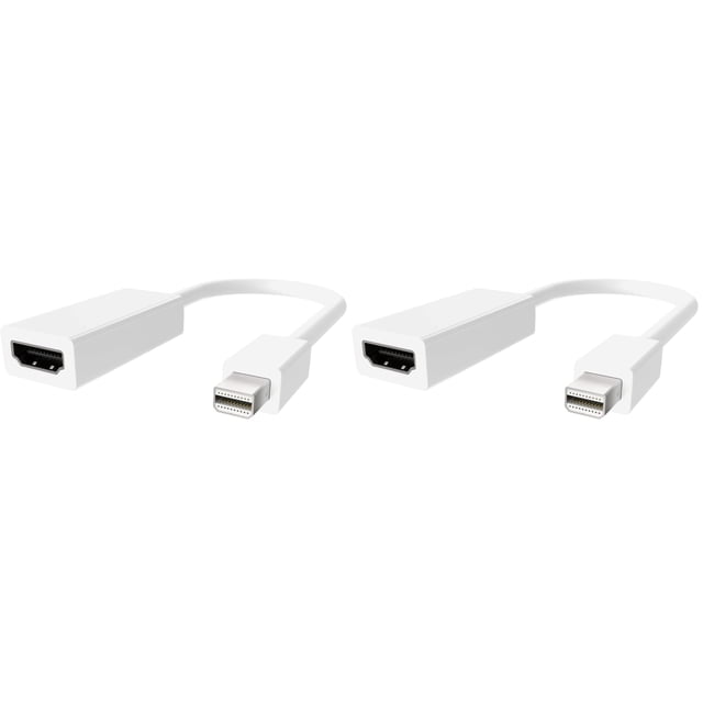 Adaptador Belkin Mini DisplayPort a HDMI blanco (paquete de 2)