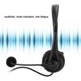 thumbnail image 3 of USB VB‑540 Phone Headsets Customer Service Headset with Single Ear Microphone Office, 3 of 8
