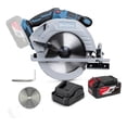 thumbnail image 1 of Sierra Circular Industrial 20v. 7-1/4 Dongcheng 1 Bat 4.0 Ah azul Estándar, 1 of 8