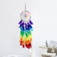 thumbnail image 6 of Dream Catcher Colorful Dreamcatchers Handmade Rainbow Traditional Hangin, 6 of 12