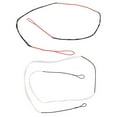 thumbnail image 2 of Cientrug Bow Accessories 12 Strands Weaving Bicolor Hunting Abrasion Resistant Fast for Flight Lightweight Easy Operation with Good Ductility Black red 68inch, 2 of 6