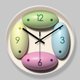 thumbnail image 2 of Reloj de pared Creative Modern de 30 cm de cuarzo que no hace tictac, 2 of 2