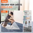 thumbnail image 2 of VEVOR Carpet Protection Film, 24" x 200' Floor and Surface Shield with Self Adhesive Backing & Easy Installation, Polyethylene Adhesive Car Mat Protector Roll, 2 of 9