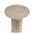 thumbnail image 2 of Claude Accent Table in Gray Marble, 2 of 3