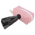 thumbnail image 1 of Dog Garbage Zipper Bag Dispenser Matte Large Capacity Appropriate Hole Size Dog Poop Bag Dispenser for Dog Outdoor Sakura Pink, 1 of 4