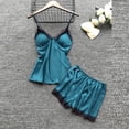 thumbnail image 4 of Lingerie Femmes Robe en Dentelle de Soie Robe Babydoll Vêtements de Nuit Pyjamas Ensemble, 4 of 5