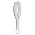thumbnail image 2 of Brosse de Lavage en Cristal Design Boucle Texturée en Tissu Blanc, 2 of 2