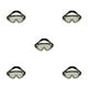 thumbnail image 1 of Eigraketly Gafas ajustables de natación impermeables profesionales, gafas de piscina portátiles Unisex, accesorios para deportes acuáticos Type5 NO5, 1 of 6