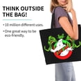 thumbnail image 3 of Ghostbusters Green Slimer Tote Bags Reusable Women Shoulder Bag Grocery Bag Travel Beach Shopping Work Daily Handle Bag, 3 of 8
