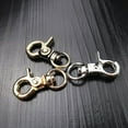 thumbnail image 4 of 4pcs zinc alloy lobster claw clasp Swivel Trigger Clips Trigger Clips Snap Hooks Silver, 4 of 9