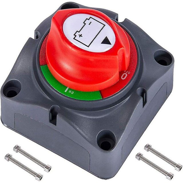 Disyuntor de Batería XCF 12 V - 48 V Interruptor Aislador Impermeable 275 A