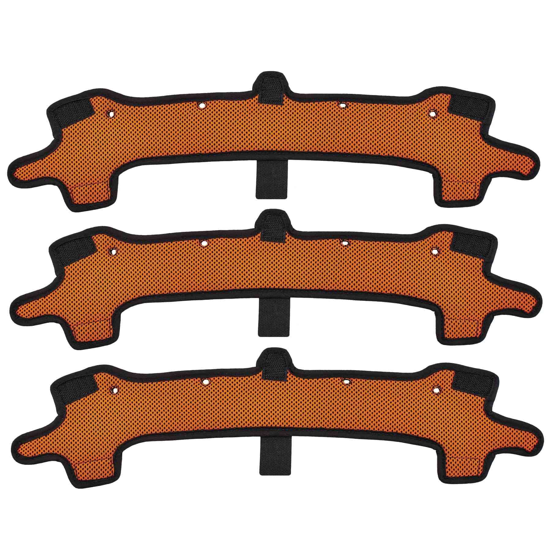 Ergodyne Skullerz® 8984 Hard Hat Sweatband Replacement (3-Pack), Orange
