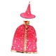 thumbnail image 1 of Capa de estrella con estampado dorado para niños, disfraz de  para Halloween Yuyangstore  Los niños de Halloween Rose capa roja, 1 of 8