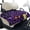 Purple Leopard Print, variant on Whosucclay Cow-Patterned Foldable Golf Cart Seat Covers, 4 Pockets Folding Golf Cart Seat Covers for Club Car EZGO 2-Seater Golf Cart Travel-friendly