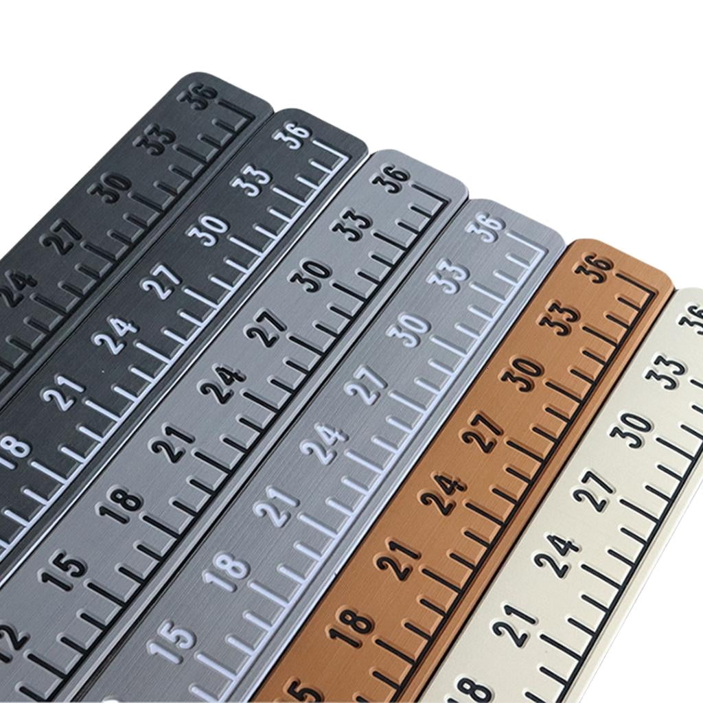 Yihuala Adhesive Fish Measuring Tape Fishing Tape Measure 36in Fish Measuring Tool for Boats Yacht Fishing Essential