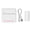 White Pink, variant on NFTIGB Mini Thermal Printer HD Print 200dpi Resolution Inkless Rechargeable Portable Pocket Printer Machine with 1 Roll Paper White Pink (3.1x3.1 inches / 80x80 mm) for Study Notes