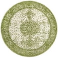 thumbnail image 6 of Unique Loom Bromley Collection Area Rug - Midnight (5' 1" Round Green/Ivory), 6 of 6
