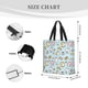 thumbnail image 3 of Easygdp Rabbit Burger Coffee Bolsa Tote para Mujer, Bolso de Hombro para Trabajo, Playa, Viajes, Compras y Supermercado, 3 of 7