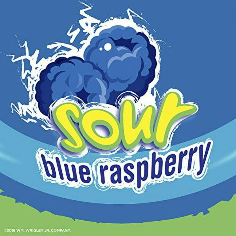 Hubba Bubba Bubble Gum Tape - Sour Blue Raspberry - 2 PK - 6' Long