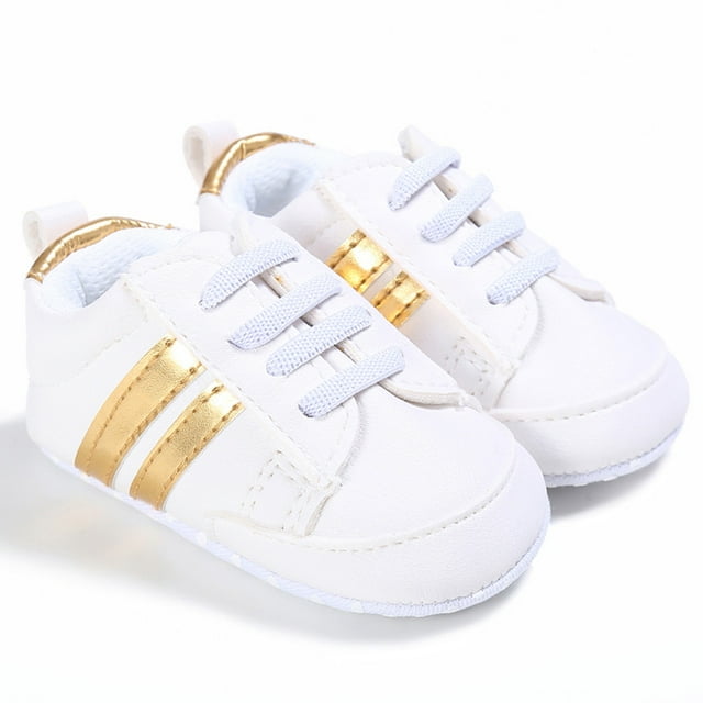 ITFABS Espadrilles Bébé Mode à Rayures Antidérapantes Semelle Souple Chaussures de Berceau