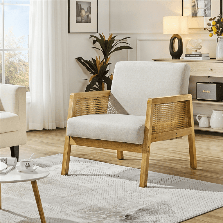 Rattan 2024 accent stool