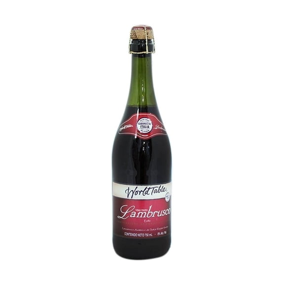 Vino Tinto World Table Lambrusco 750 ml