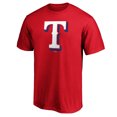 thumbnail image 2 of Men's Fanatics Red Texas Rangers Official Logo T-Shirt, 2 of 3