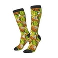 thumbnail image 2 of Balery Tropical Summer Fruit Fun Novelty Socks Men'S Women'S Crew Socks Funny Crazy Novelty Socks Quirky And Cool Socks, 2 of 9