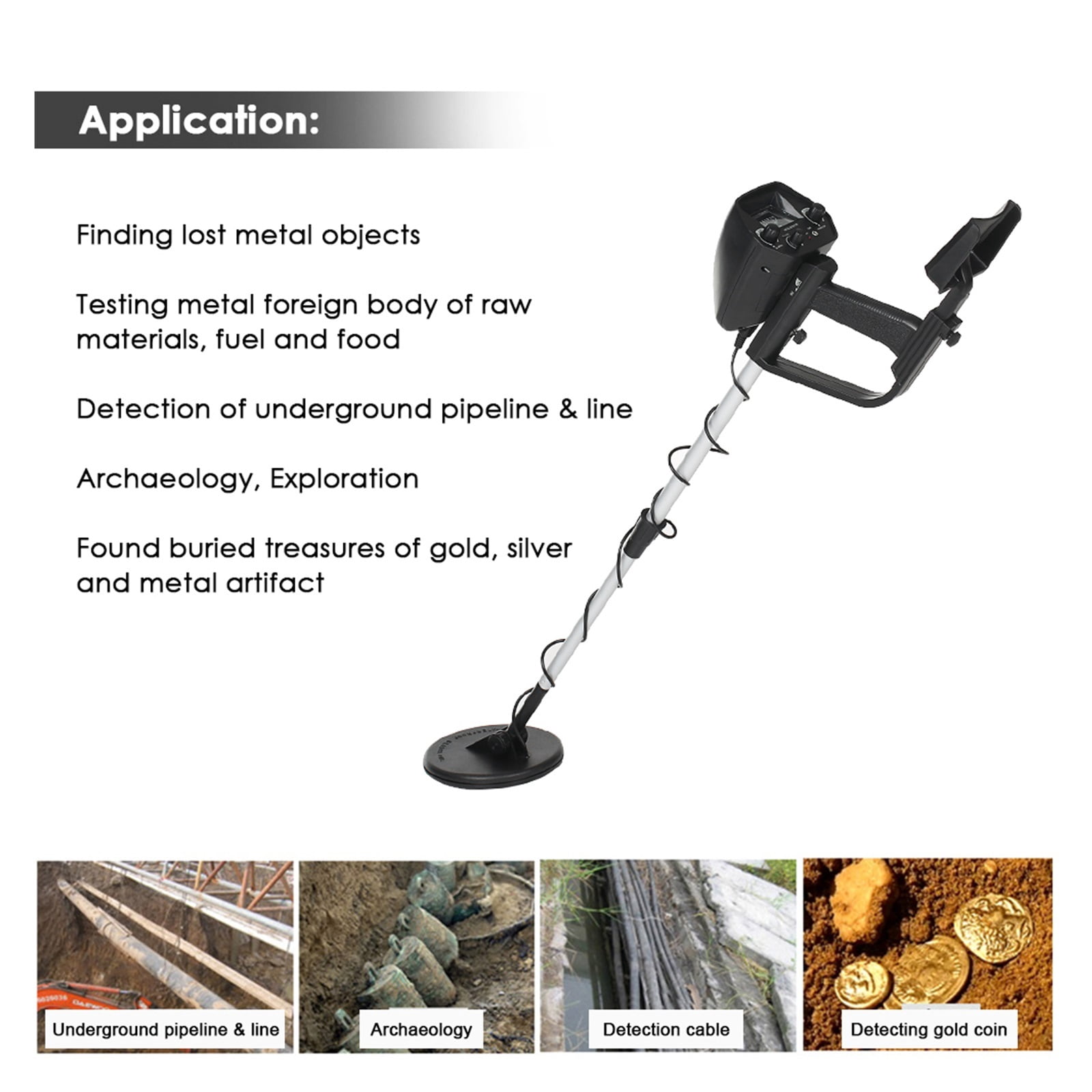 MD4030 Metal Detector Md 4030 Professional Metal Detectors Gold Detectors Treasure Hunter Tracker Seeker