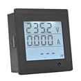 thumbnail image 3 of Digital AC Voltmeter Ammeter, Reset Function Voltage Current Power Energy Meter 80-300V LCD Display Electric Overload Alarm  For Home, 3 of 8